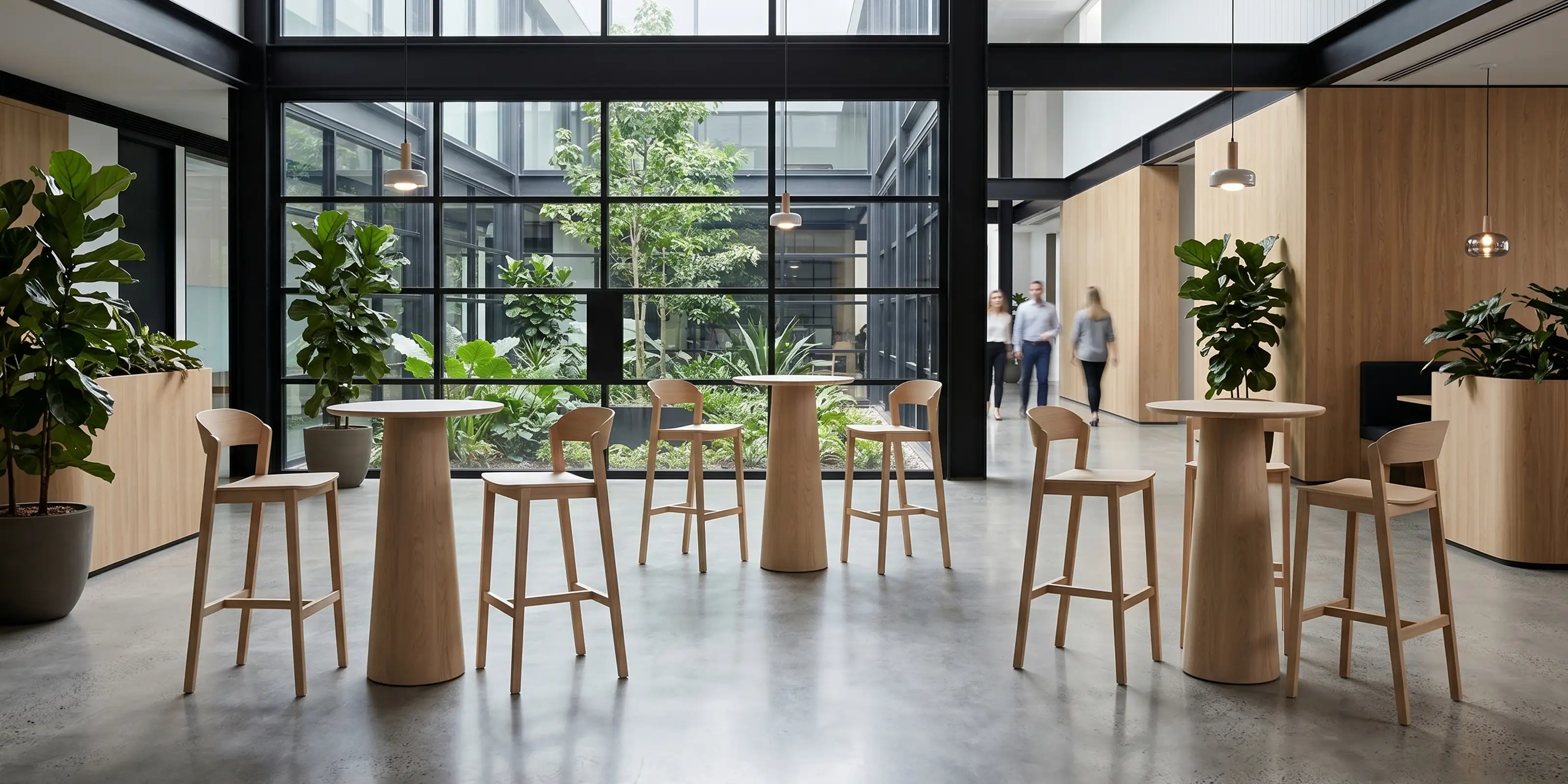 Grayson Bar Stool in a workplace