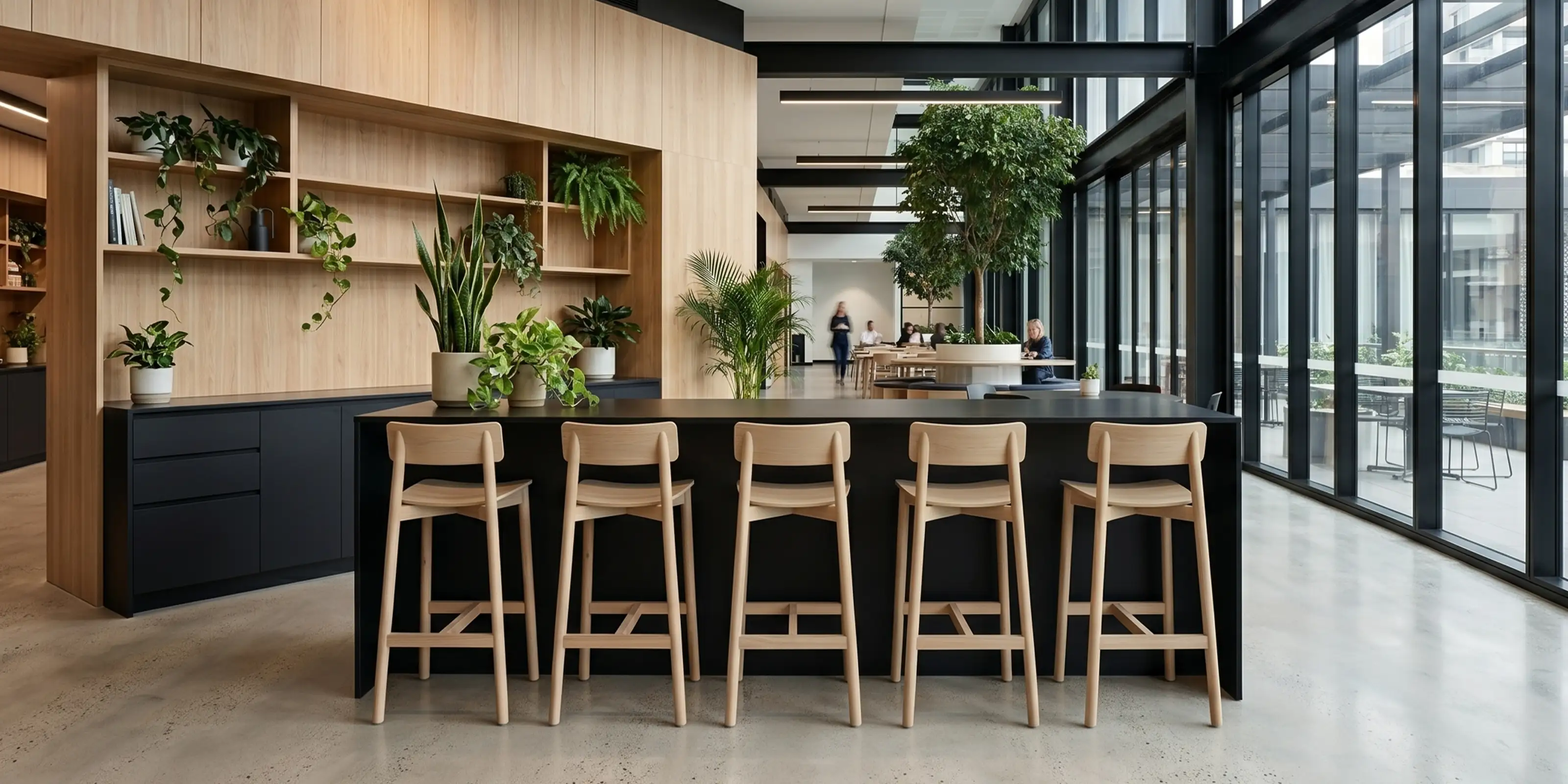 Andi Bar Stool in Workplace