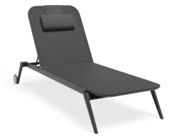 Amalfi Sunlounge Slingcushion Charcoal