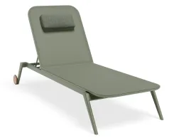 Amalfi Sunlounge Headrest Green Green