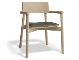 Andi Armchair Pad Ash Greenpu
