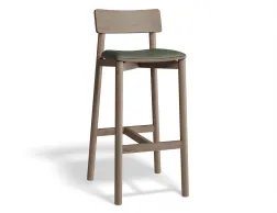 Andi Barstool Pad Walnut Greenpu