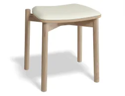 Andi Lowstool Pad Ash Whitepu