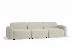 Atticus 3seater Ivorycream
