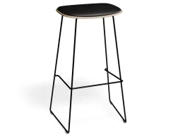 Elvav2 Barstool Padded Ash Black Blackpu