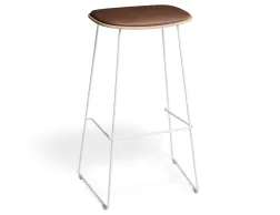 Elvav2 Barstool Padded Ash White Tanpu