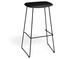 Elvav2 Barstool Padded Black Black Blackpu