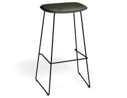 Elvav2 Barstool Padded Black Black Greenpu
