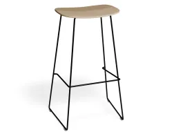 Elvav2 Barstool Ash Black
