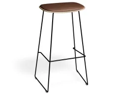 Elvav2 Barstool Padded Ash Black Tanpu