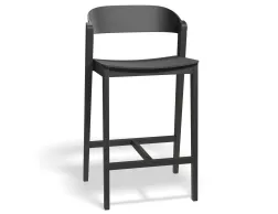 Grayson 65cm Barstool Black