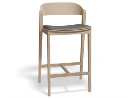 Grayson 65cm Barstool Natural Greypu