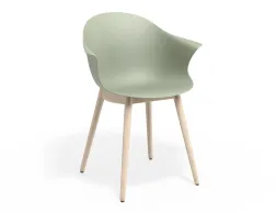 Pebble Armchair Greenseat Beechbase