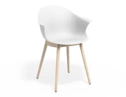 Pebble Armchair Whiteseat Beechbase