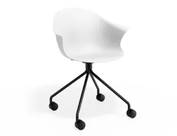 Pebble Armchair Whiteseat Pyramidcastors