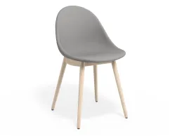 Pebble Chair Cloudgreyfabricseat Beechbase