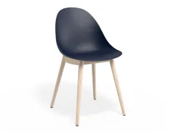Pebble Chair Navyseat Beechbase