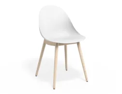 Pebble Chair Whiteseat Beechbase