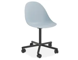 Blue Swivel Castor Pebble Main