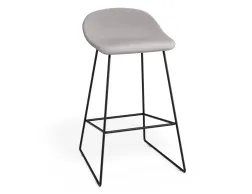 Pop 65cm Lightgreyfabric Blackframe