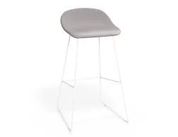 Pop 75cm Lightgreyfabric Whiteframe