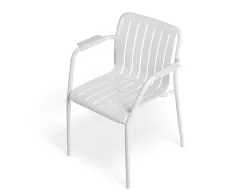 Roku Armchair White