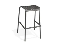 Roku Backlessbarstool Charcoal