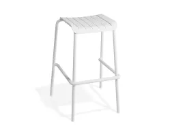 Roku Backlessbarstool White