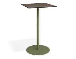Solara 65x65 Bartable Greenbase Notaiowalnut