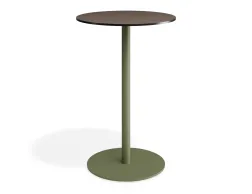 Solara 70dia Bartable Greenbase Notaiowalnut