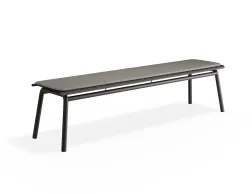 Roku Bench190 Lightgrey Charcoal