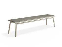 Roku Bench190 Lightgrey Latte