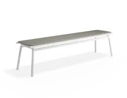 Roku Bench190 Lightgrey White