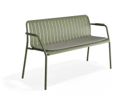 Roku Gardenbench Lightgrey Green