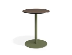 Solara 60dia Cafetable Greenbase Notaiowalnut