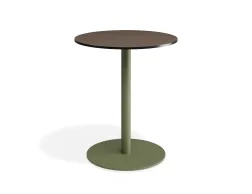 Solara 65dia Cafetable Greenbase Notaiowalnut