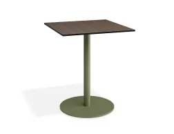 Solara 65x65 Cafetable Greenbase Notaiowalnut