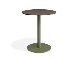 Solara 70dia Cafetable Greenbase Notaiowalnut