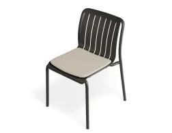 Roku Diningchair Charcoal Huskpad