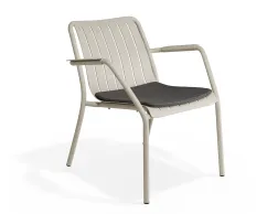 Roku Loungechair Charcoal Latte
