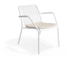 Roku Loungechair Husk White