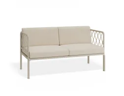 Seville 2seater Latteframe Huskcushion