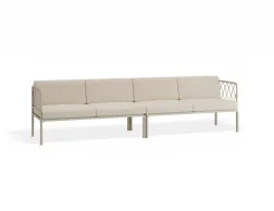 Seville 4seater Latteframe Huskcushion