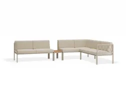 Seville Configj Latteframe Huskcushion Teakextension