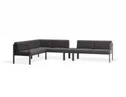 Sevillev2 Configi Charcoalframe Darkgreycushion 2cushionextension