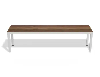 P 7 Cape Outdoorbench Classicpearlwhite