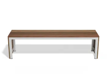 Cascade Bench 1700 Classicpearlwhite