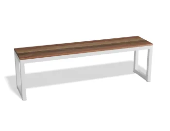 P 1 Lilico Outdoorbench Classicpearlwhite