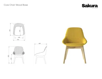 Sakura Core Chair Wood Base Website