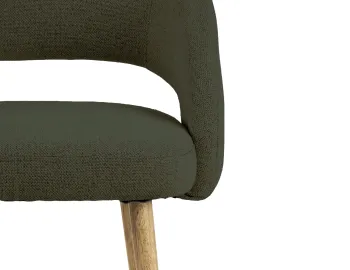 Akito Chair Hunter Green Close Up